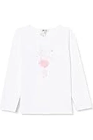 Steiff T-Shirt Langarm Camiseta de Manga Larga, , 104 para Niños