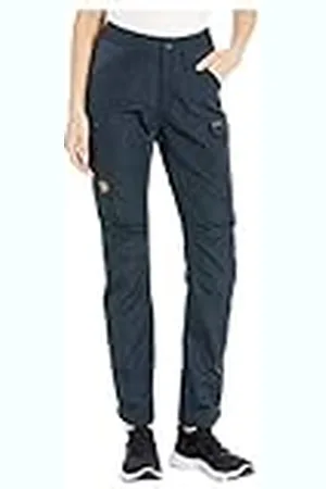 Fjällräven FJÄLLRÄVEN Kaipak TRS Curved Sr Pantalones para Senderismo, Womens, Azul (Dark Azul (Navy), 38