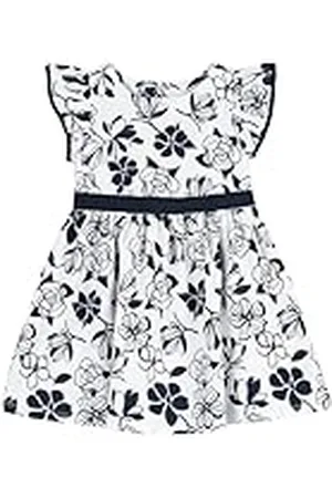chicco Vestido Bebé Niña de Mangas Cortas, Cómodo y a la Moda, en Suave Algodón, Lavable en Lavadora, Ropa Bebé Niña 0-24 Meses, Diseñado en Italia