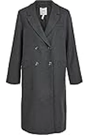 Object Objblaza L/S Coat Noos Abrigo Largo, , 40 Mujeres