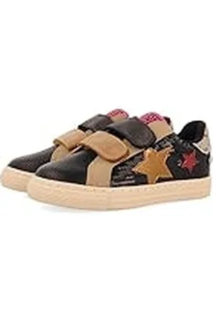 Gioseppo Sneakers negras con estrellas para niña y niño gargu