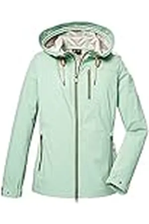 G.I.G.A. DX by killtec Mujeres Chaqueta softshell GS 24 WMN SFTSHLL JCKT, green, 42, 41669-000