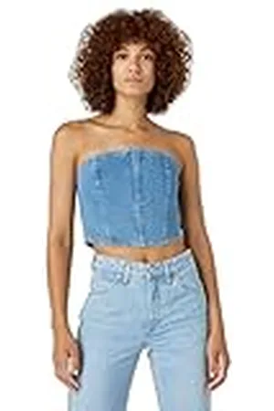 Wrangler Bustier Camiseta, , XL para Mujer