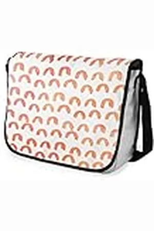 Bonamaison – Bolsas de Mensajero con Pulsera Negra para Estudiantes, Mochilas Escolares para niñas y niños, 29 x 36 cm
