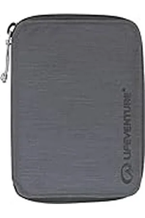 Lifeventure Mini Billetera de Viaje con Protección RFID, Billetera Plegable con Cremallera y Soporte para Pasaporte para Viajes, Material Reciclable