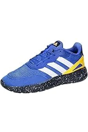 adidas Nebzed Lifestyle Lace Running Shoes, Zapatillas para Correr, Team Royal Blue/Cloud White/Flash Orange, 38 2/3 EU