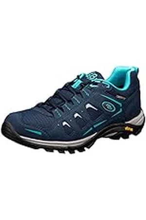 BRUTTING Mount Frakes Low, Zapatilla para correr cruzada Mujer, Azul Marino/Gris/turquesa, 36 EU