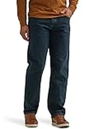 Wrangler Vaqueros clásicos de algodón para Hombre, Cinco Bolsillos, Corte Holgado, , 38W x 30L