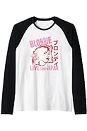Blond Amsterdam Live from Japan Flyer Vintage Band Camiseta Manga Raglan