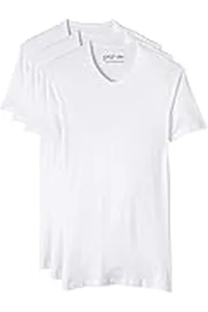 Dim Col V Eco Confort 100% Coton x3 Camiseta, Blanco (Blanc), L (Pack de 3) para Hombre