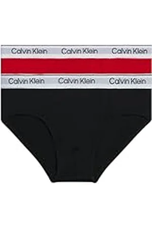 Calvin Klein Jeans Calzoncillos Brief Pack de 2 Chicos de Algodón elástico, Mehrfarbig (Multicolor), 4-5 Años