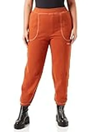 Calvin Klein Jogger Pantalones de Punto, Ginger Bread/ Copper Coin Stitching, M Mujer