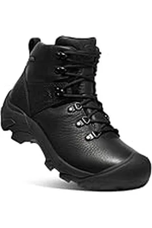Keen Pyrenees, Botas para Senderismo Hombre, Black/Legion Blue, 41 EU
