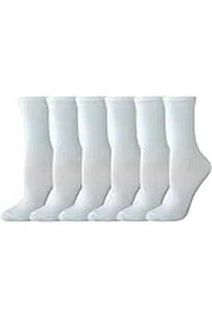 Amazon Calcetines Largos Informales Mujer, 6 Pares, , 38.5-43