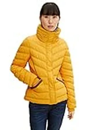 TOM TAILOR Señoras Chaqueta amortiguadora de cuello alto con poliéster reciclado 1026989, , L