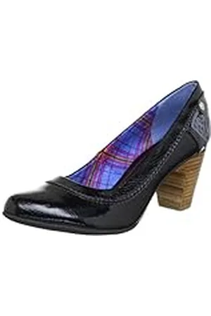 QS by s.Oliver Casual - Zapatos de tacón de Material sintético Mujer, Color Negro, Talla 42