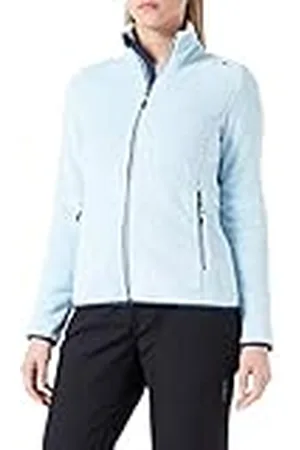 CMP Chaqueta polar Highloft para mujer, Azul cristal, XXL
