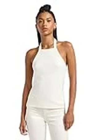 Lee Open Back Halter Top Camiseta, , L para Mujer