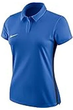 Nike W NK Dry Acdmy18 Polo SS T-Shirt, Hombre, Royal Blue/Obsidian/White, XS