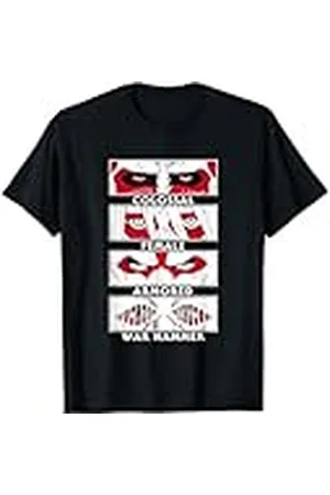 Attack on Titan Season 4 Titan Ojos en Caja Camiseta
