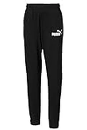 PUMA ESS Logo Sweat TR Cl B Chándal, Niños, Cotton Black, 128