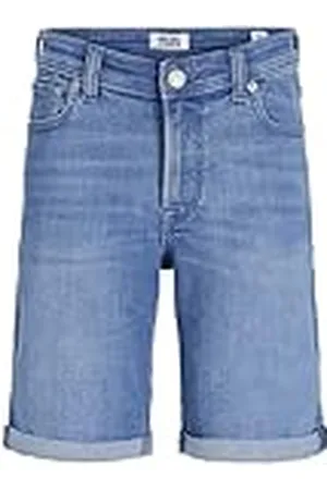 JACK & JONES Jjichris Jjoriginal Pantalones Cortos Am 600 Jnr, Azul Denim, 146 cm para Niños