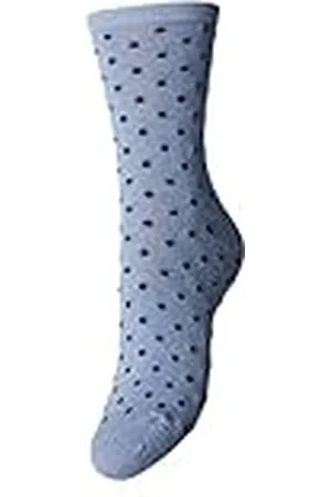 Pieces® Pcsebby Glitter Long 1-Pack Pattern Noos Calcetines, , Talla única Mujeres