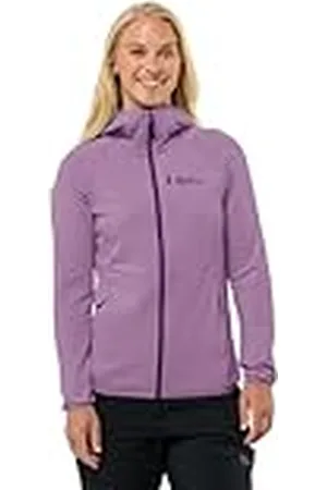Jack Wolfskin Kolbenberg Hooded FZ W Chaqueta de Forro Polar, , S para Mujer