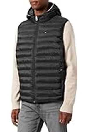 Tommy Hilfiger Chaleco Mujer Padded Global Stripe Vest Sin Mangas, , 46