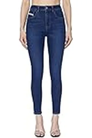 Diesel 1984 SLANDY-High L.30 Pantaloni Pantalones, , 32 ES Cortos para Mujer