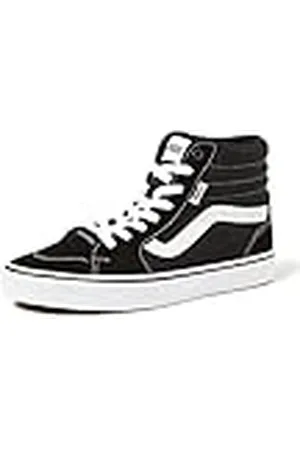 Vans Filmore Hi, Zapatillas para Mujer, (Suede/Canvas) black/white, 39 EU