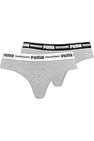 PUMA Brazilian, (Grey/Grey), L (Pack de 2) para Mujer