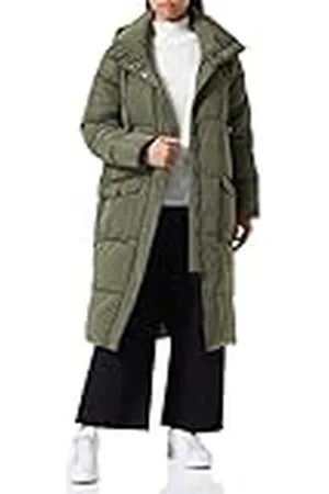 Kaffe Chaqueta Acolchada para Mujer con Capucha, , 42