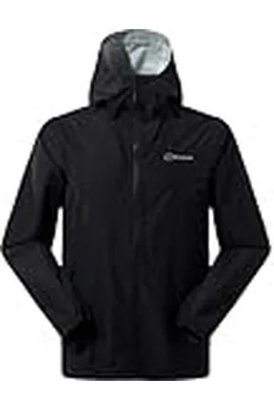 Berghaus Deluge Pro 3.0 Chaqueta para Hombre, Negro/Negro, S