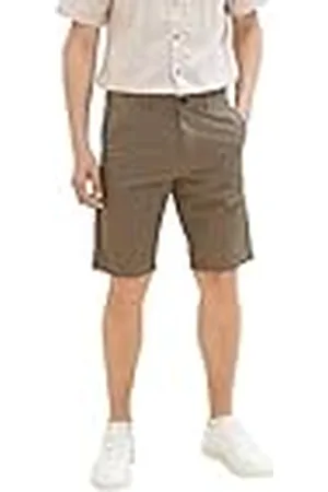 TOM TAILOR Hombre Bermudas Pantalones Cortos 1035037, , 28