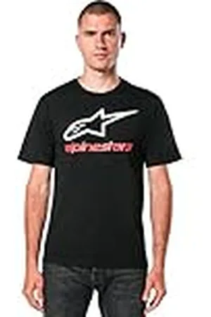 Alpinestars Original Logo tee Camiseta de Manga Corta Cuello Redondo, , L para Hombre