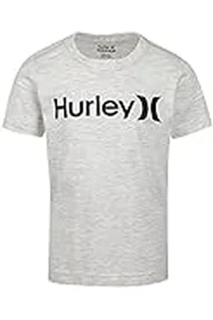 Hurley One And Only Graphic T-shirt, Camiseta Unisex Niños, Brezo Abedul , 12 Años