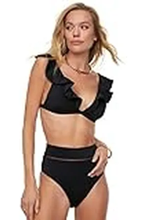 Trendyol Rayas Axusar Bikini detallado Seis Parte Inferior, , 42 para Mujer