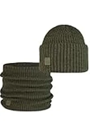 Buff ® Dúo Pack Knitted Gorro Rutger Silversage y Knitted & Fleece Braga de Cuello Rutger Silversage Talla única Adulto