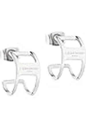 liebeskind Iebeskind LJ-1422-E-12 - Pendientes de aro, 12 cm, Acero inoxidable, No es una piedra preciosa
