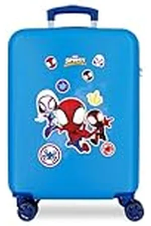 Marvel Spiderman Go webs go Maleta de cabina 38x55x20 cms Rígida ABS Cierre de combinación lateral 34L 2 kgs 4 Ruedas dobles Equipaje de Mano