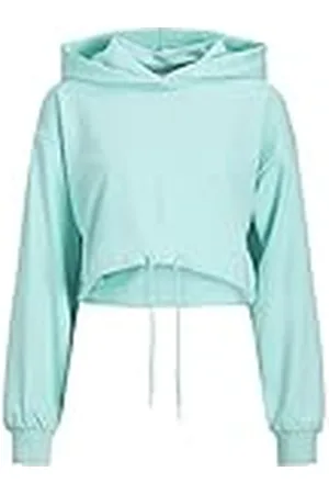 JJXX Jxalfa Loose Every Crop Hoodie Sudadera con Capucha, , XS para Mujer