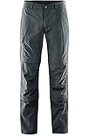 Maier Sports Pantalones de Hombre (Desmontables con Cremallera), Primavera/Verano, Hombre, Color Gris - Gris Grafito, tamaño 29 (Corto)