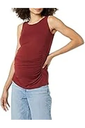 Amazon Camiseta Activa sin Mangas de Maternidad Mujer, , XS