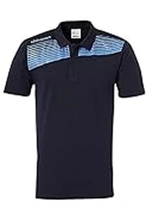 Uhlsport Liga 2.0 Polo, Hombre, Azul Marino/Celeste, 164
