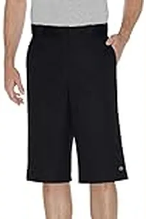 Dickies Pantalones Cortos de Trabajo para Hombre de 38 cm, Ajuste Holgado, con múltiples Bolsillos, Talla Grande, , 56 Talla