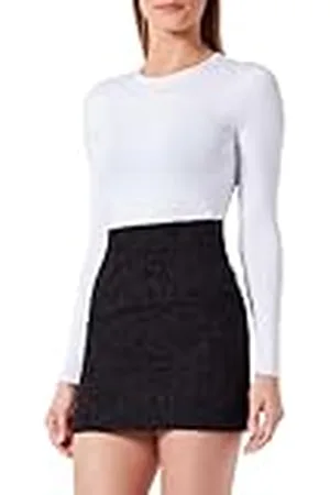 Koton Mini Falda Jacquard A-Line, , 36 para Mujer