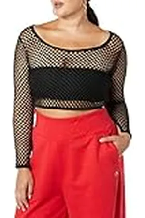 Champion Top Corto de Malla de Manga Larga Para Mujer Camisa Mujer, , X-Large