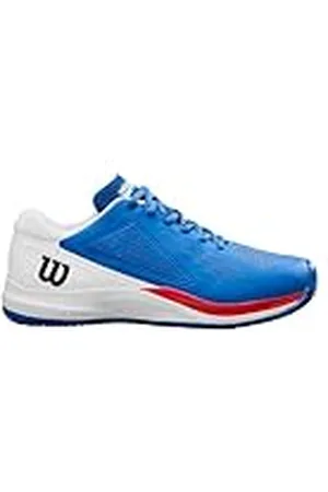 Wilson Rush Pro Ace Clay, Zapatillas de Tenis Hombre, Deja VU Blue/White/Infrared, 47 1/3 EU