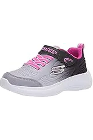Skechers SELECTORS SWEET SWIRL, Zapatillas para Niñas, Black Satin Mesh/Multi Trim, 35 EU